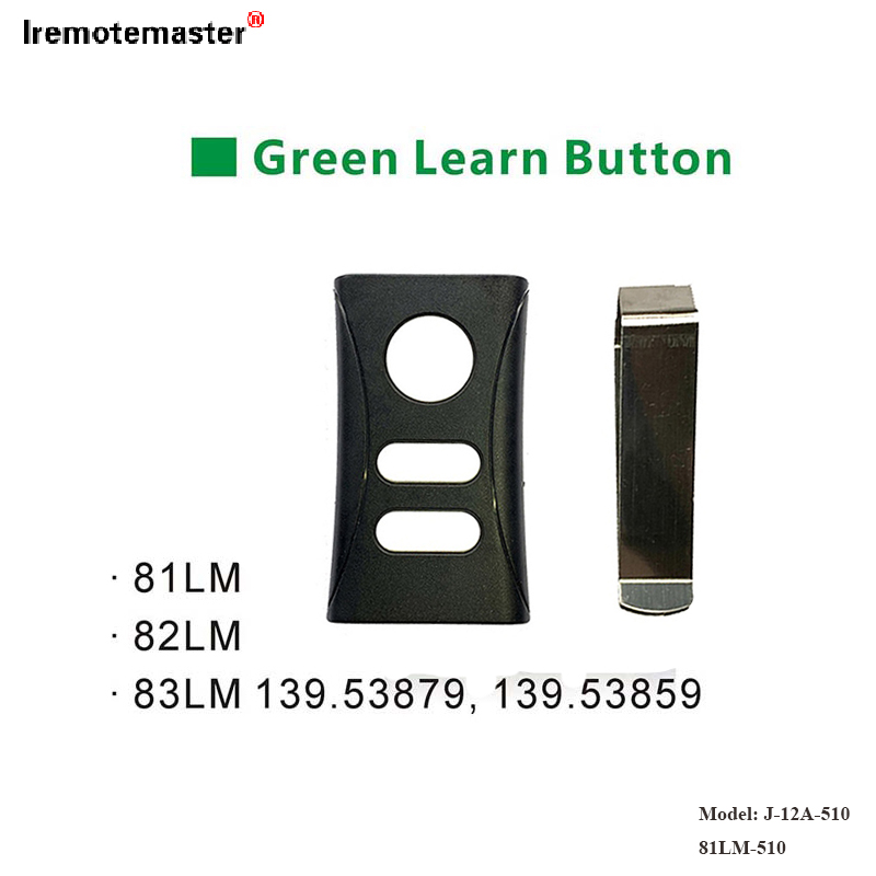 Foar 81LM 82LM 83LM Green Learn Knop 390MHz Garage Door Remote Ferfanging