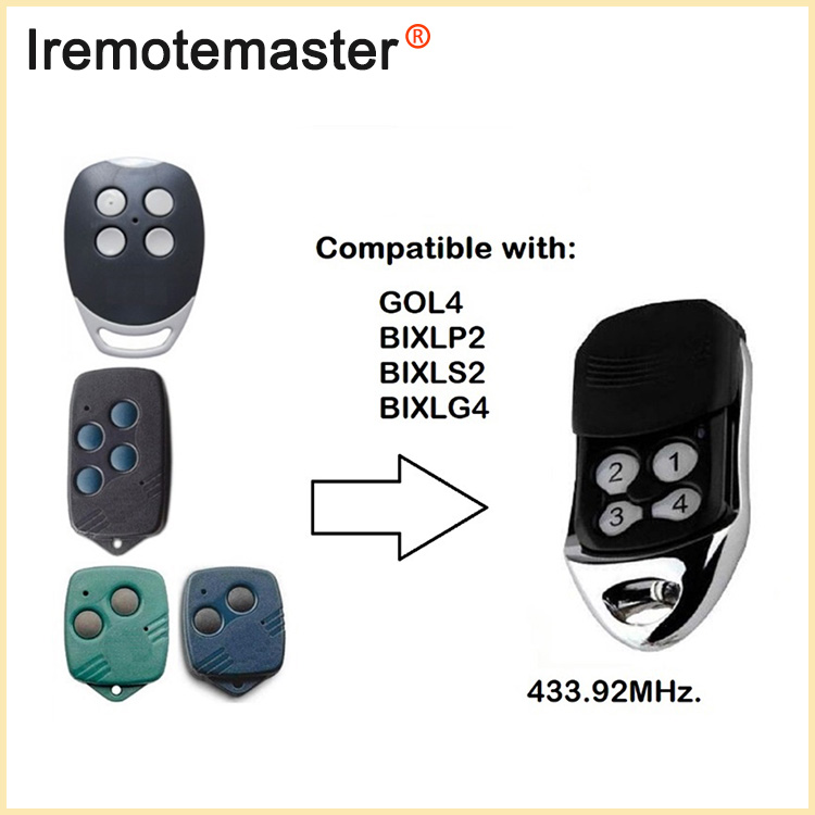 Foar GOL4 Command Garage Door Opener BIXLP2 BIXLS2 BIXLG4